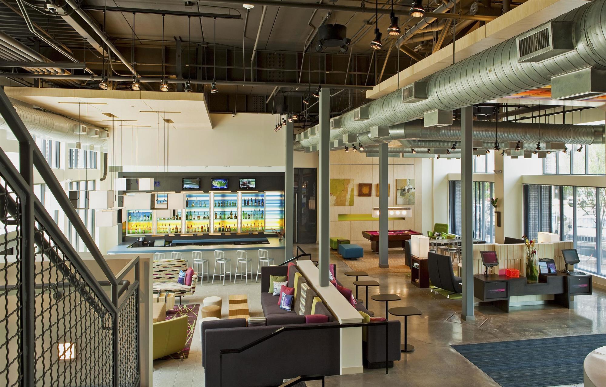 Aloft Birmingham Soho Square Hotel Homewood Interiør billede